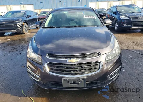 2015 Chevrolet Cruze Lt из США, поврежденный, VIN 1G1PC5SB7F7260258